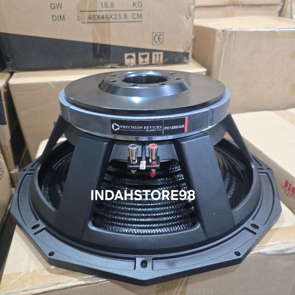 Speaker 18 inch Soundstandard PD 1880A Carbon SUb 18 inc Sound Standard 1880PD II