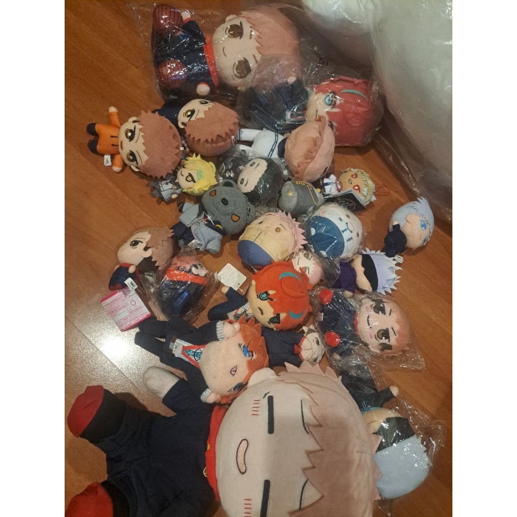 Hypnosis mic, Jujutsu Kaisen, Haikyuu, Yuri on Ice official plushie