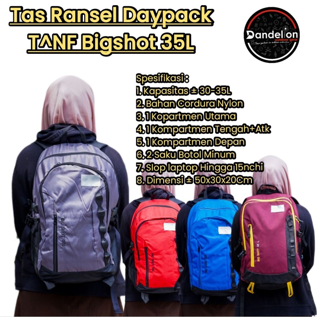 Tas Daypack Summit Series TNF Bigshot 35L