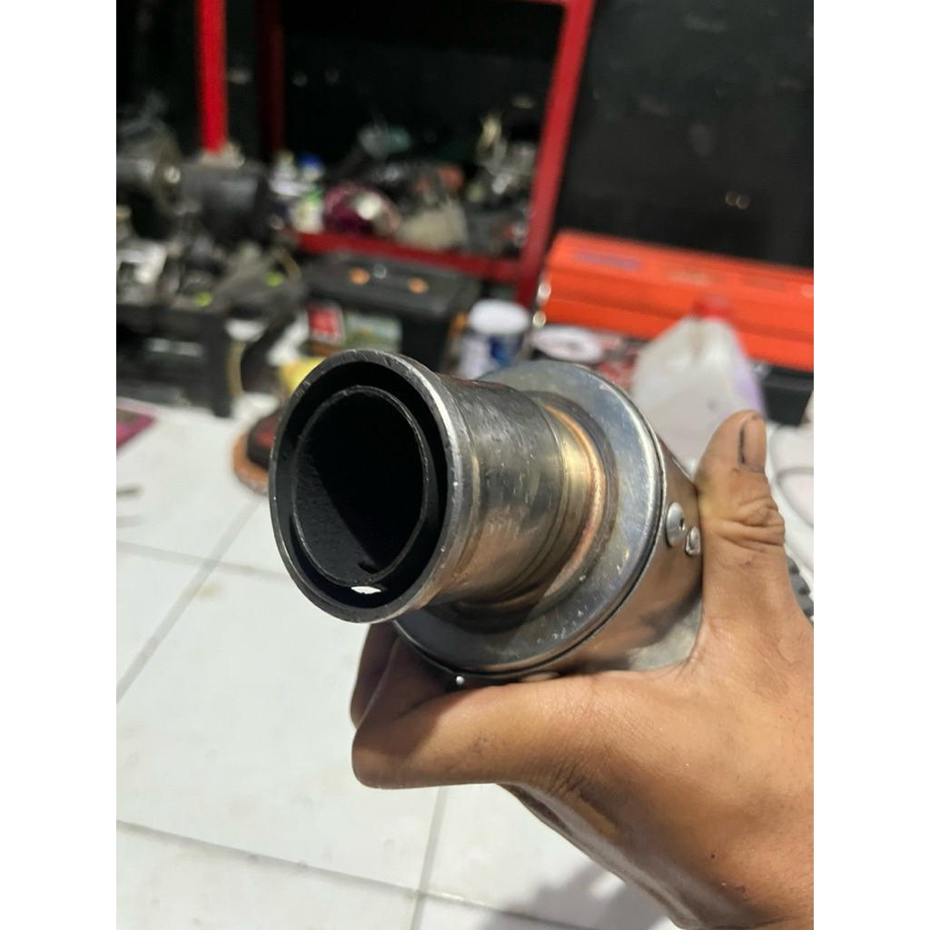 knalpot cld c2 old slinser original gaada emblem leheran bukan ori