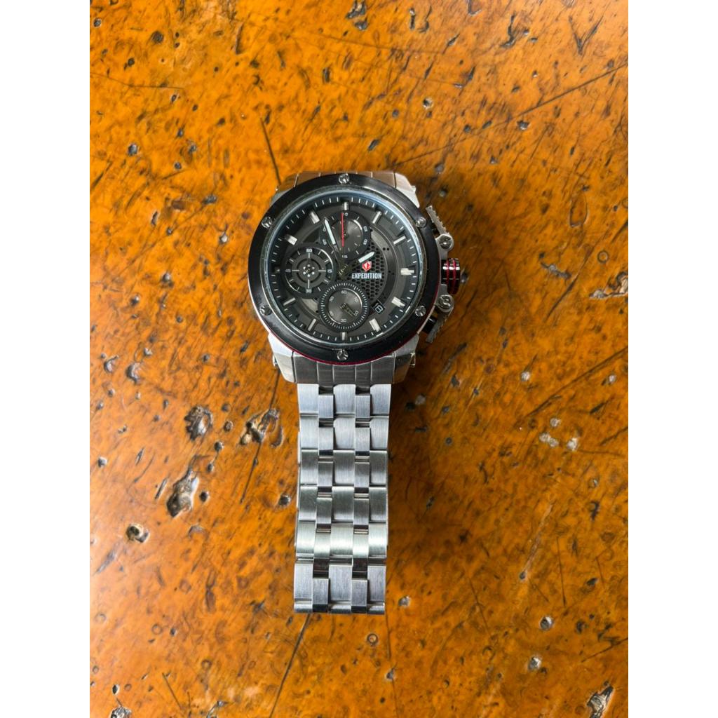 StarOne Jam Second - Jam Expedition 6748 M Batrai Lengkap Kondisi 95% Mulus