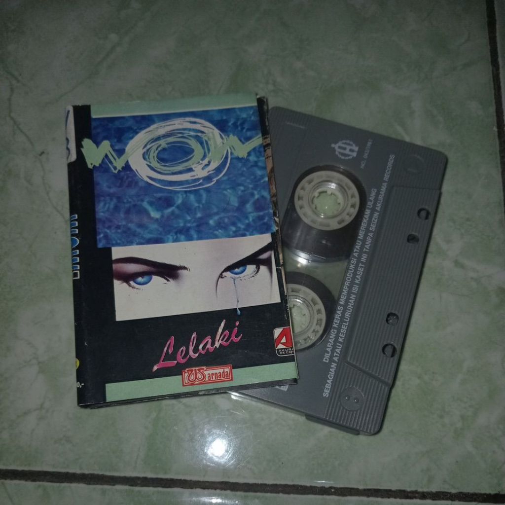 Kaset Rare Wow Lelaki/akurama records