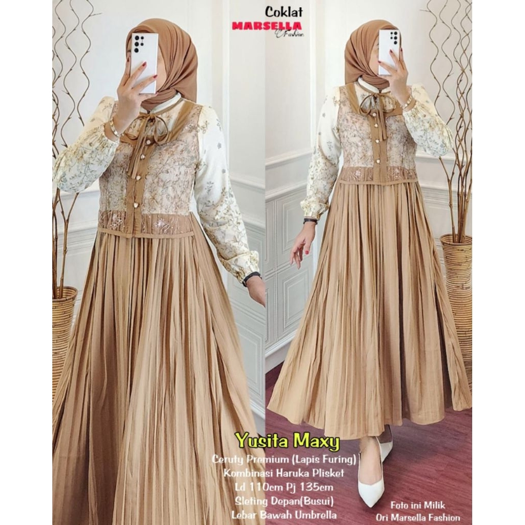 Marsella -Yusita Maxy Ceruty X Haruka Plisket