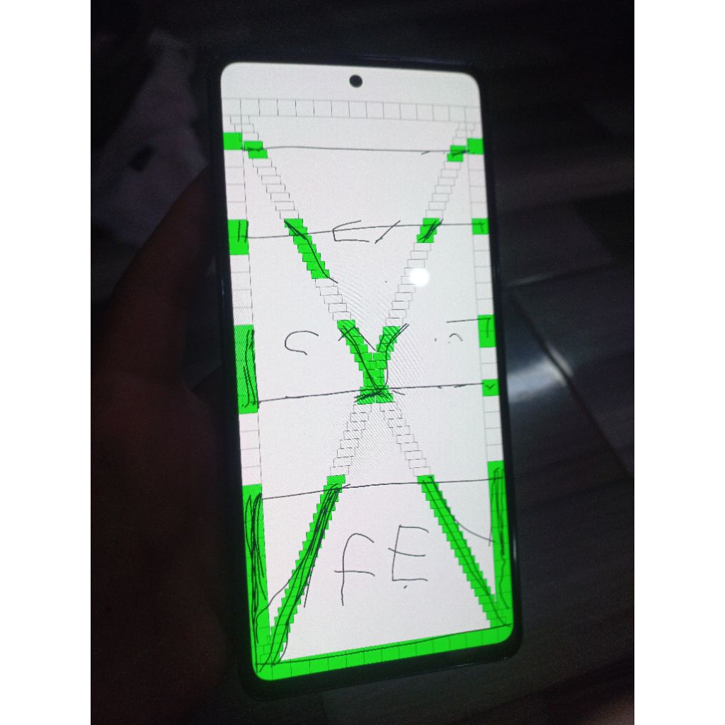 lcd frem dan batrai samsung s20 fe 5G ori copotan hp hidup minus tc ada yg ga bsa disentuh