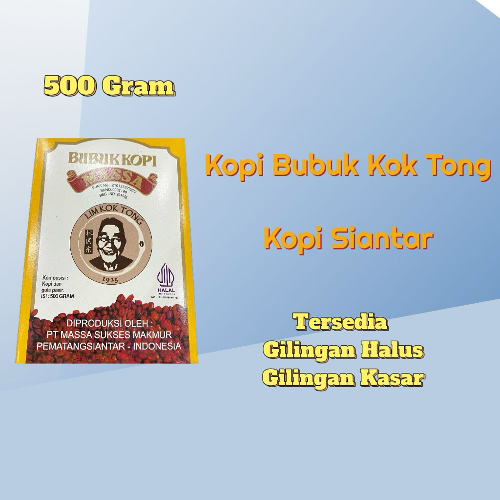 Kopi KokTong 500gr | Kopi Bubuk Siantar