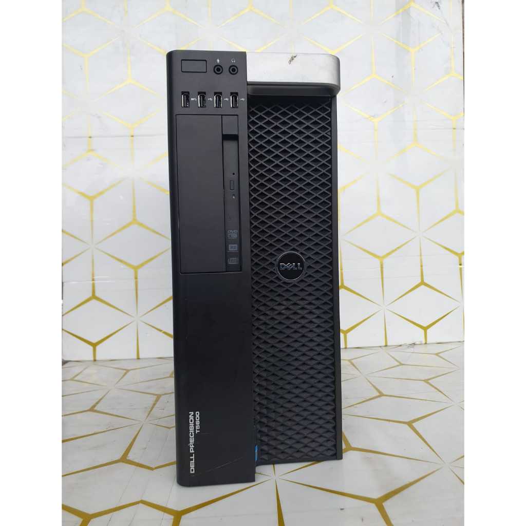 CPU SERVER DELL PRECISION T5600 PROCESSOR INTEL XEON E5-2687 W 0 3.10GHZ.RAM 64GB HDD 1TB + VGA NVID