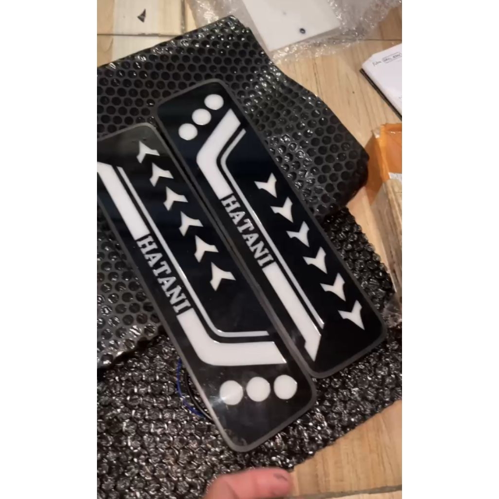 Lampu rem lampu belakang stoplamp LED 12 volt mobil pickup