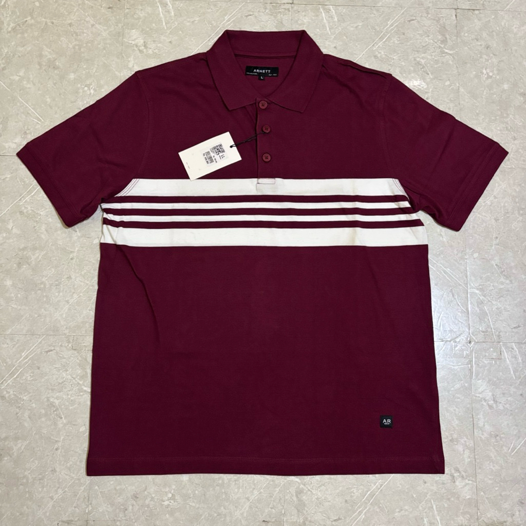 kaos kerah/polo arnett pria original