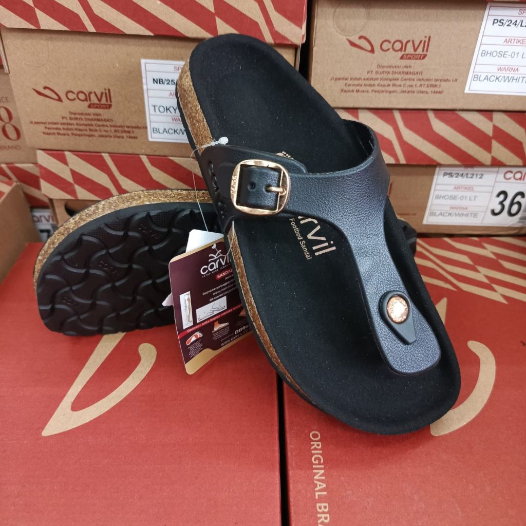 CARVIL SANDAL FOOTBAD CEWE JULIET-01 L