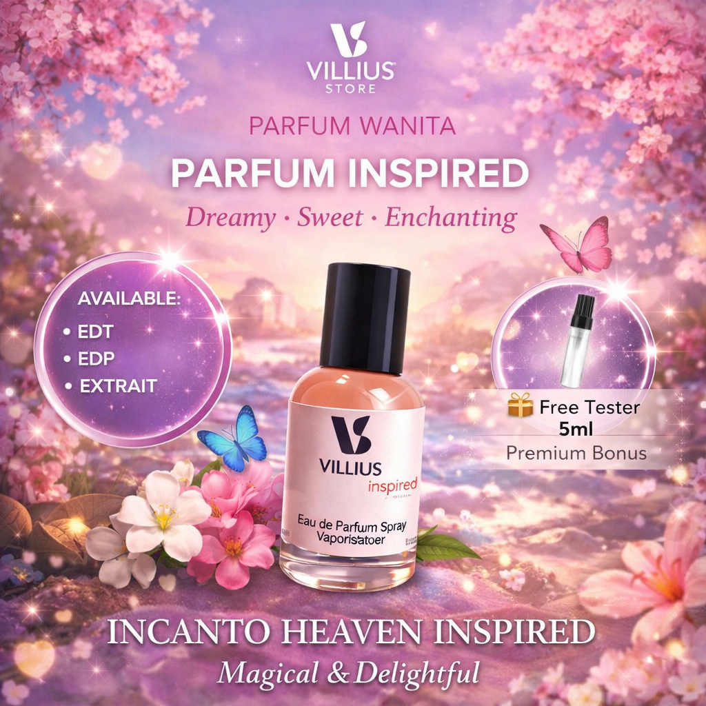 PARFUM WANITA TAHAN LAMA INCANTO HEAVEN WOMAN - INSPIRED - BEST SELLER - QUALITY - EDP - 35 ML