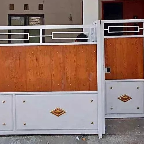 Pagar rumah GRC Lipat Minimalis Modern