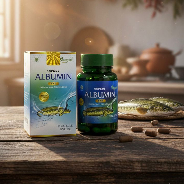 Albumin Fit Extra Ikan Gabus Inayah Kemasan Baru Suplemen Protein Ikan Gabus