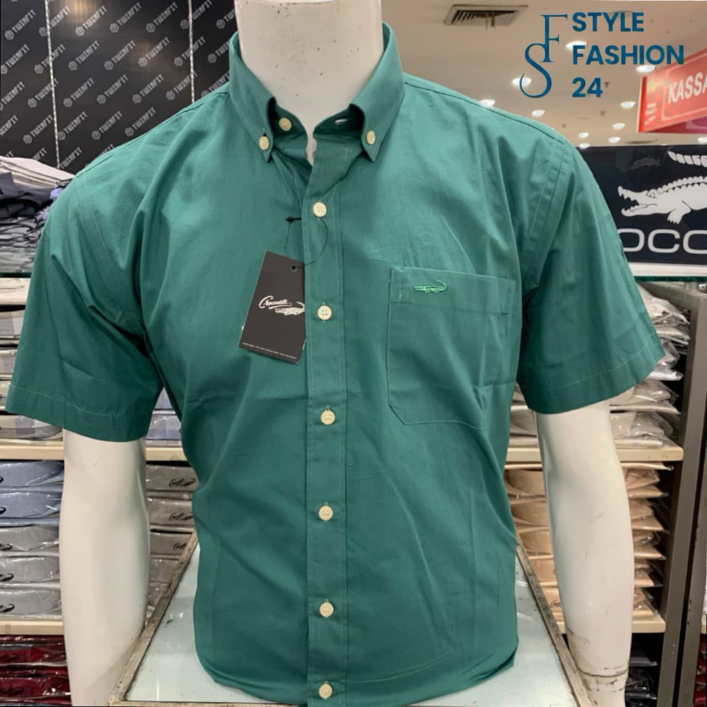 CROCODILE KEMEJA PRIA LENGAN PENDEK POLOS 07-0129-0001-31