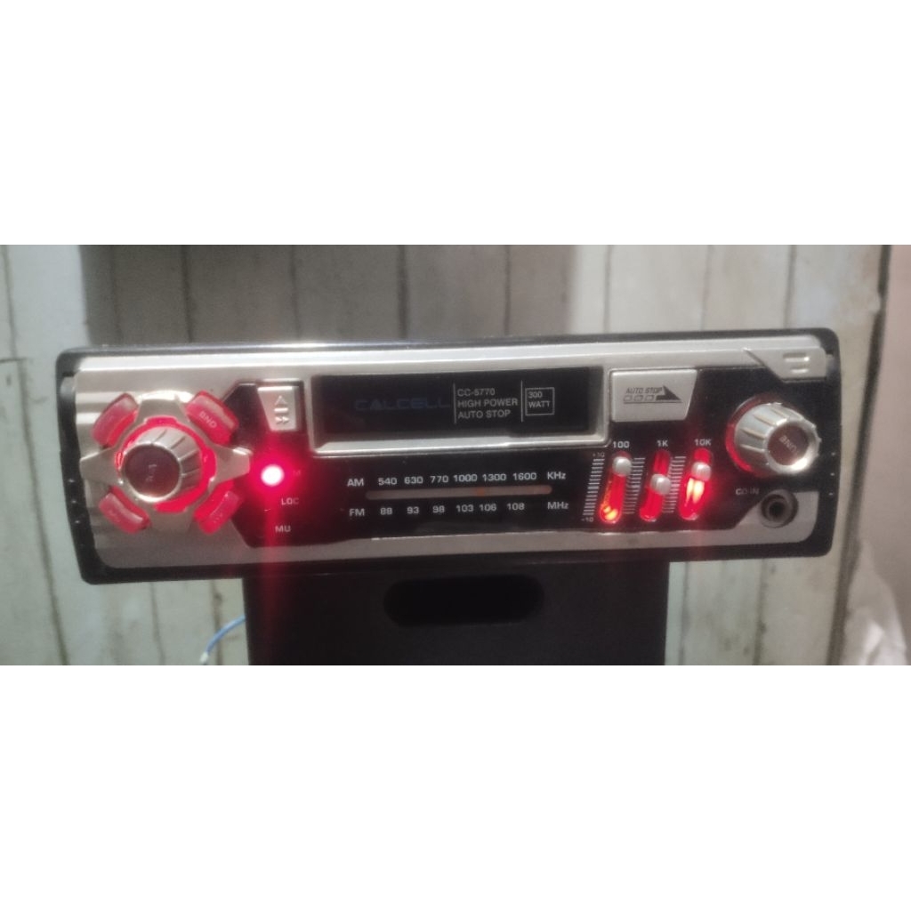 Radio tape mobil jadul, radio tape mobil, Tape mobil