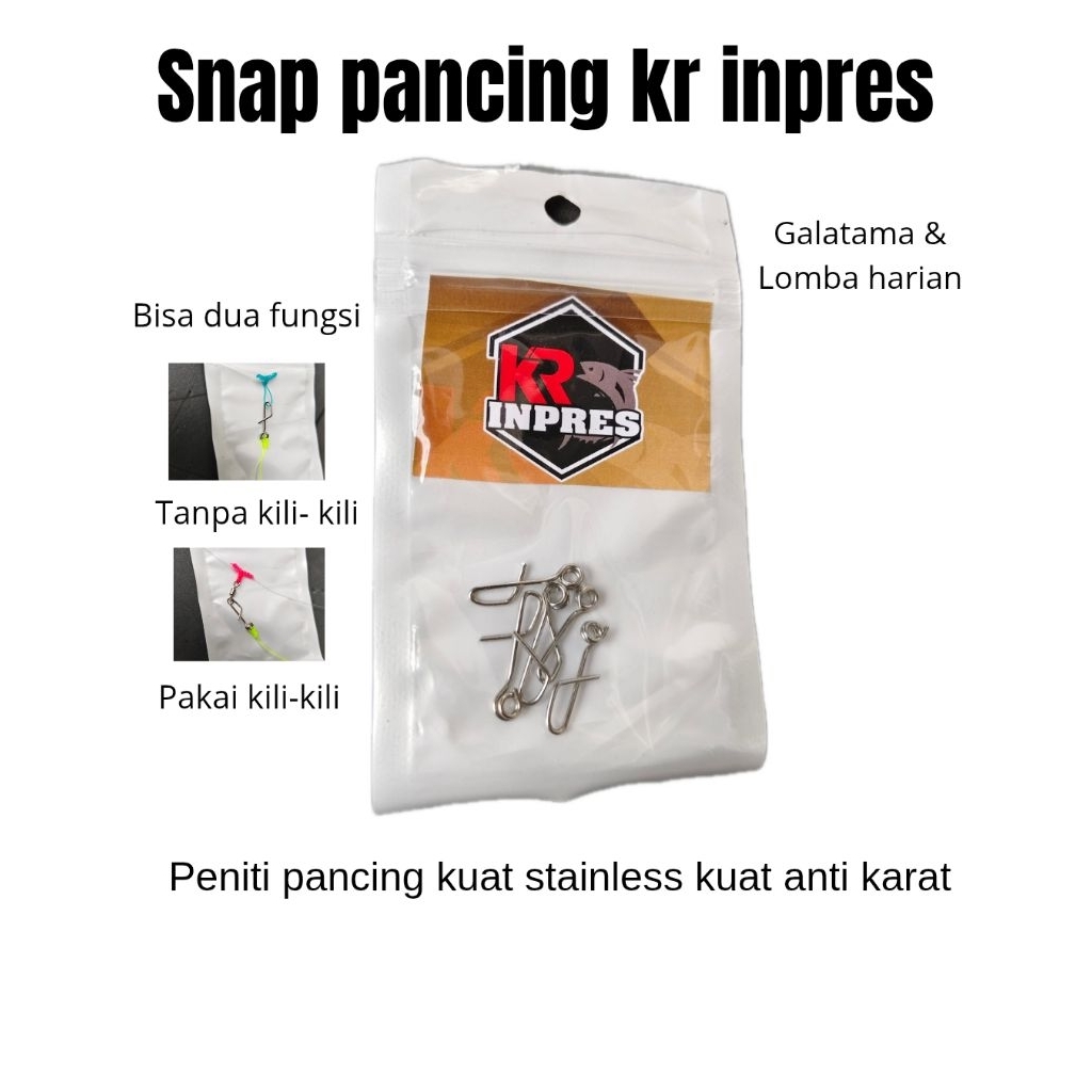 SNAP PANCING KR INPRES DUA FUNGSI NO.2 PAKAI KILI-KILI DAN TANPA KILI-KILI
