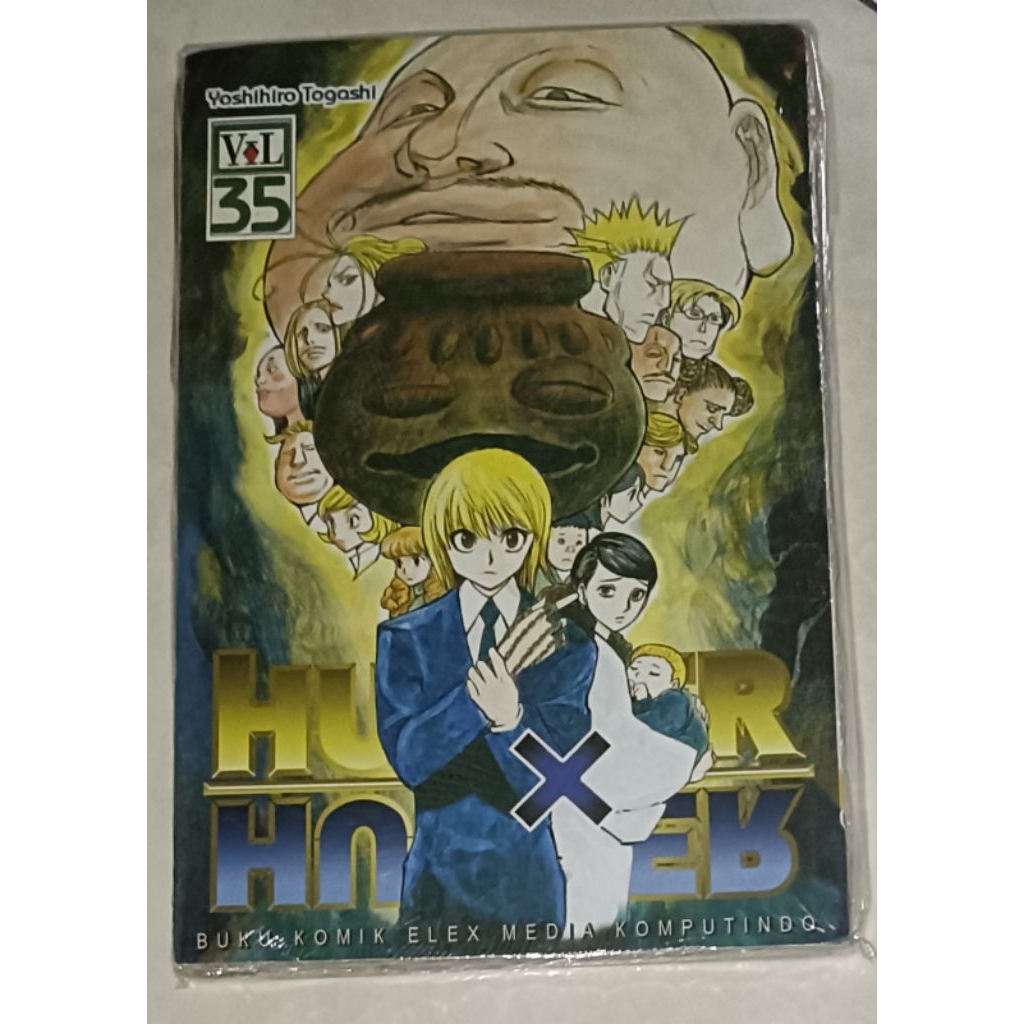 komik Hunter x Hunter vol 35 original segel