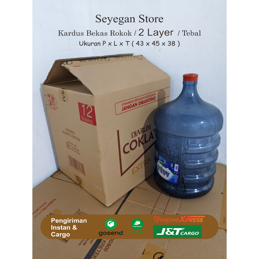 Kardus Packing Besar/ Kardus Pindahan  / Kardus tebal berkualitas untuk kemasan dan pengiriman / Kar