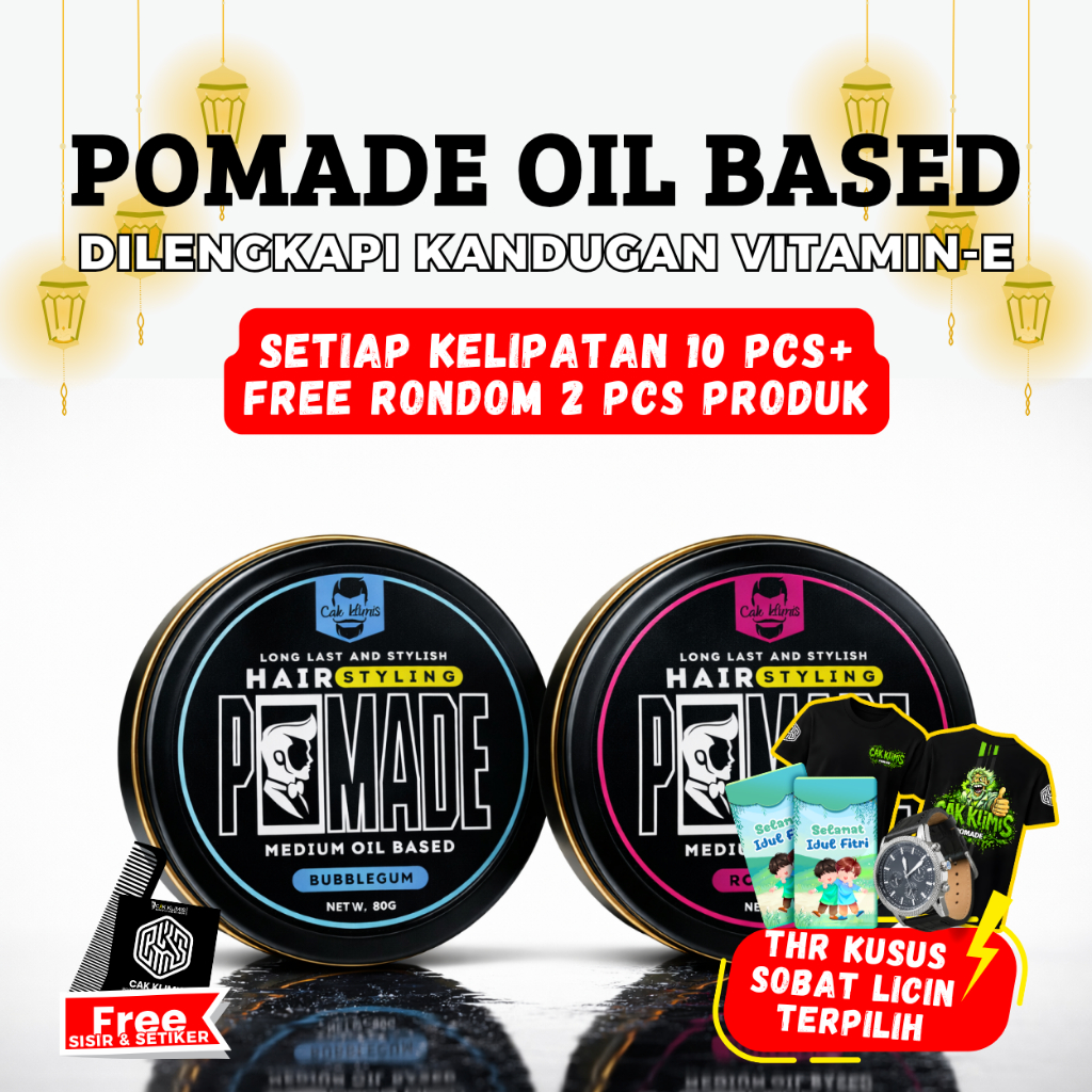 POMADE MEDIUM HOLD/POMADE/POMADE PRIA/POMADE CAK KLIMIS