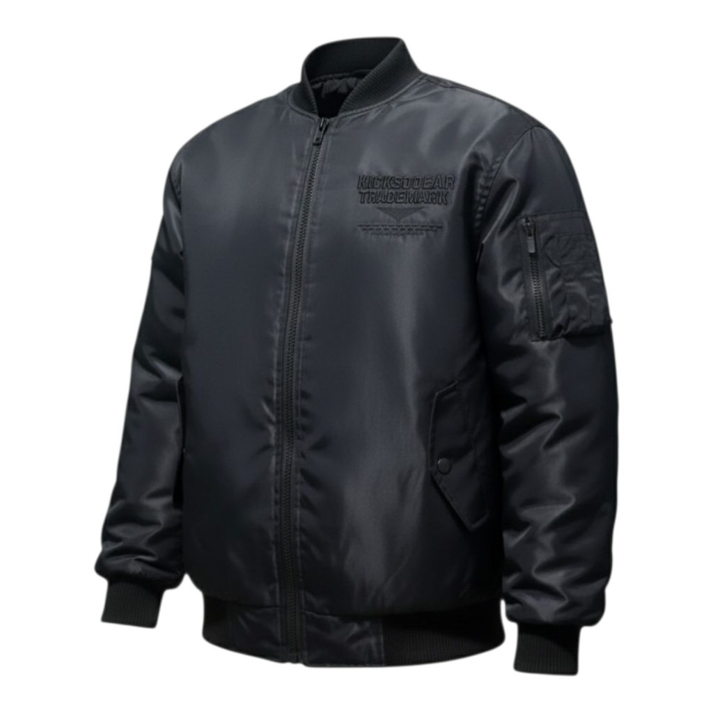 KICKSOOGAR Bomber Jacket Pria Premium – Jaket Waterproof Stylish Kekinian