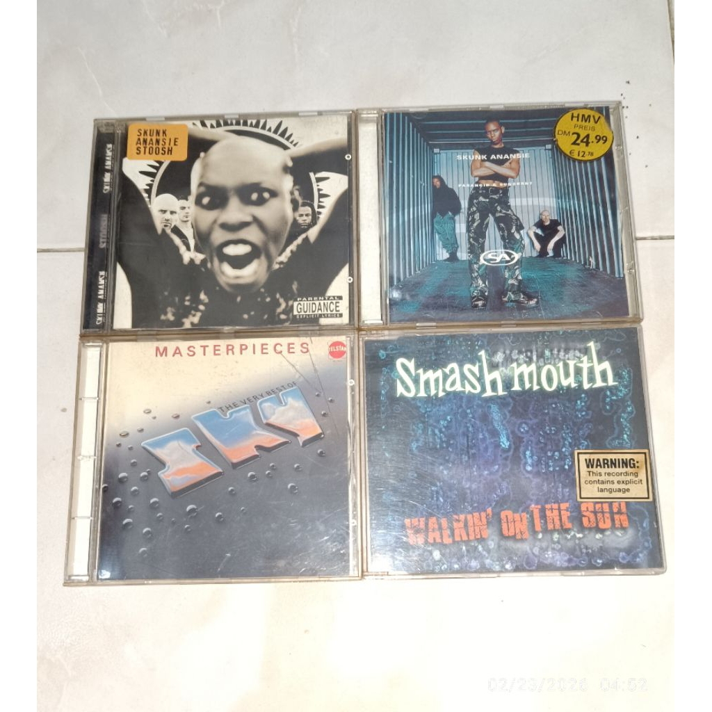 cd SKUNK ANANSIE-Stoosh / SKUNK ANANSIE-Paranoid Sunburny / SKY-Masterpieces The Very Best Of / SMAS