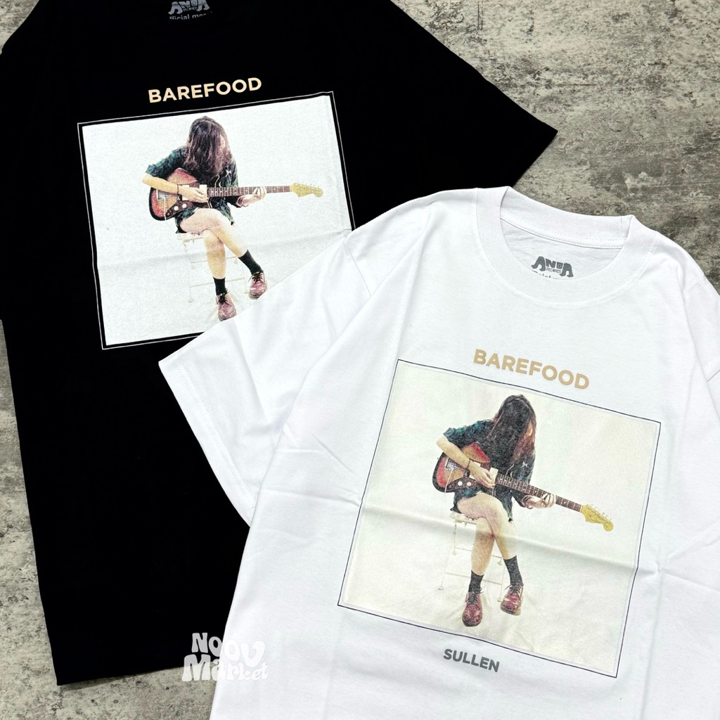 NOOV MUSIC Tshirt Baju Kaos Tshirt BAREFOOD - SULLEN | Official Merchandise | Noov Music Merchandise