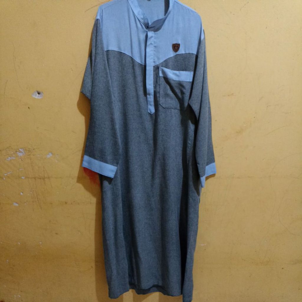 pl baju jubah pria dewasa  size xl ld 122 pb 132