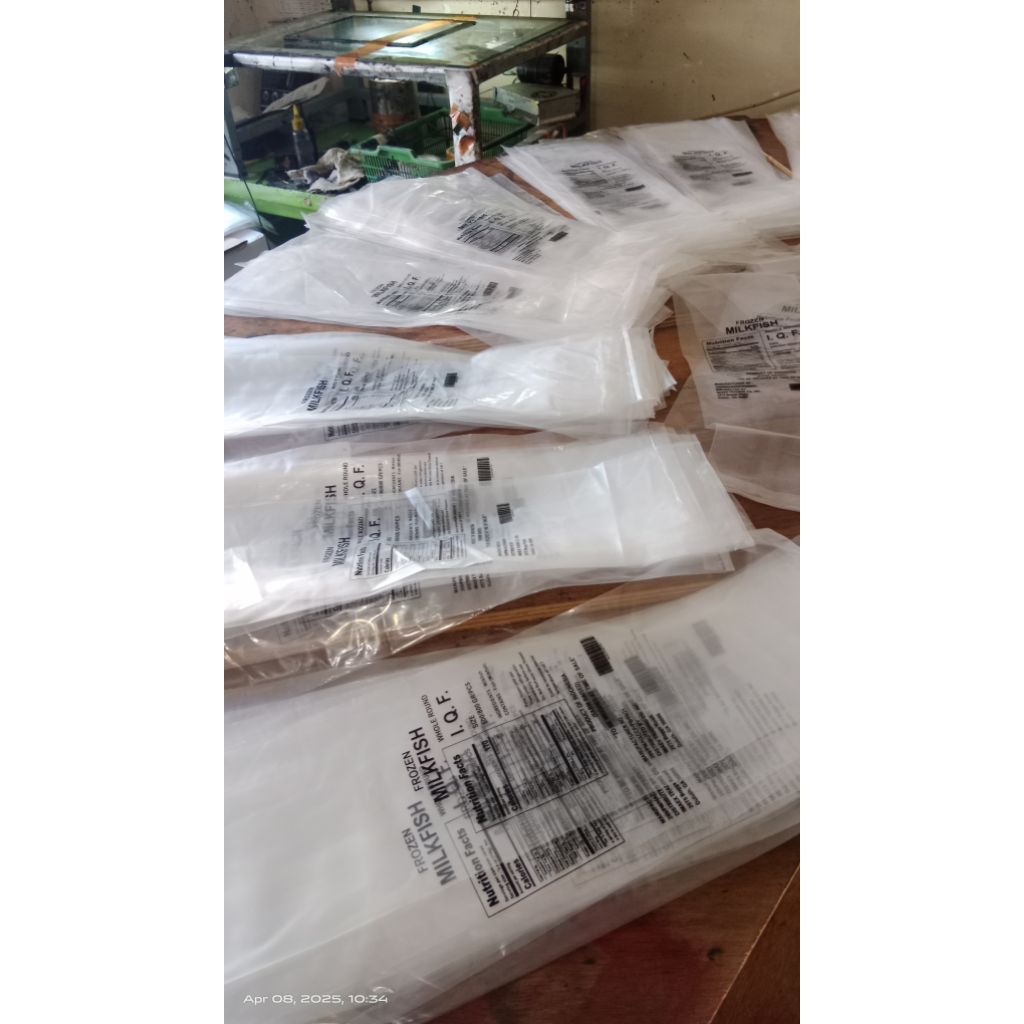 Plastik PE Ukuran 17x40 + Sablon Custom