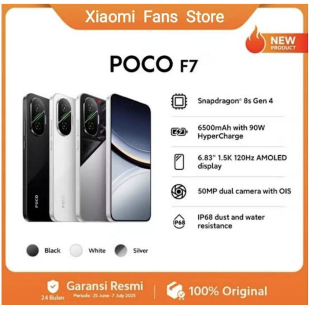 Poco F7 12/512 Black second Mulus