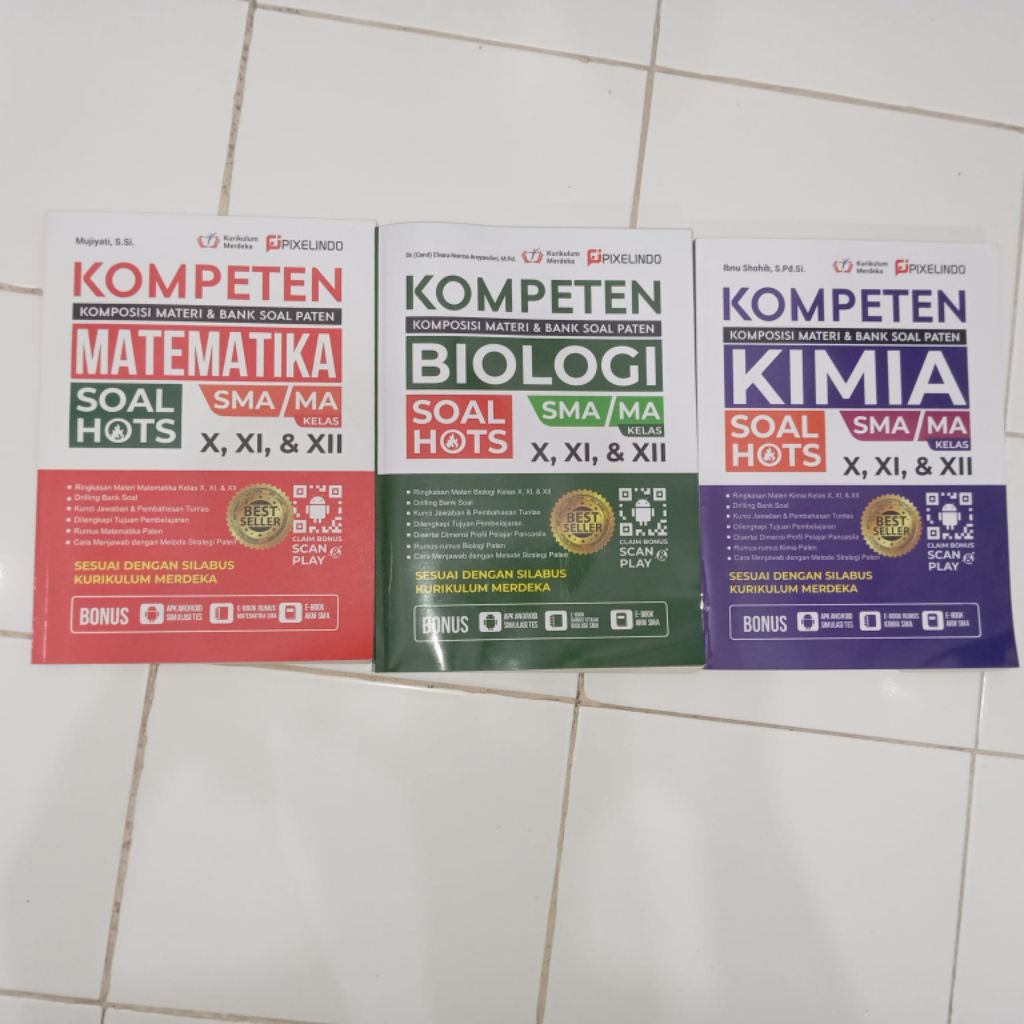 Preloved - NEGO - BUKU KOMPETEN KURIKULUM MERDEKA SMA/MA KELAS X, XI, XII