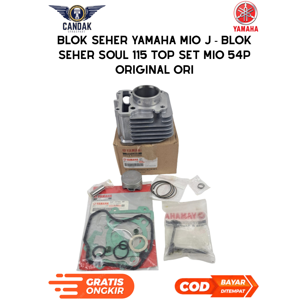 Blok Seher Yamaha Mio J - blok seher soul 115 top set mio 54P original ori