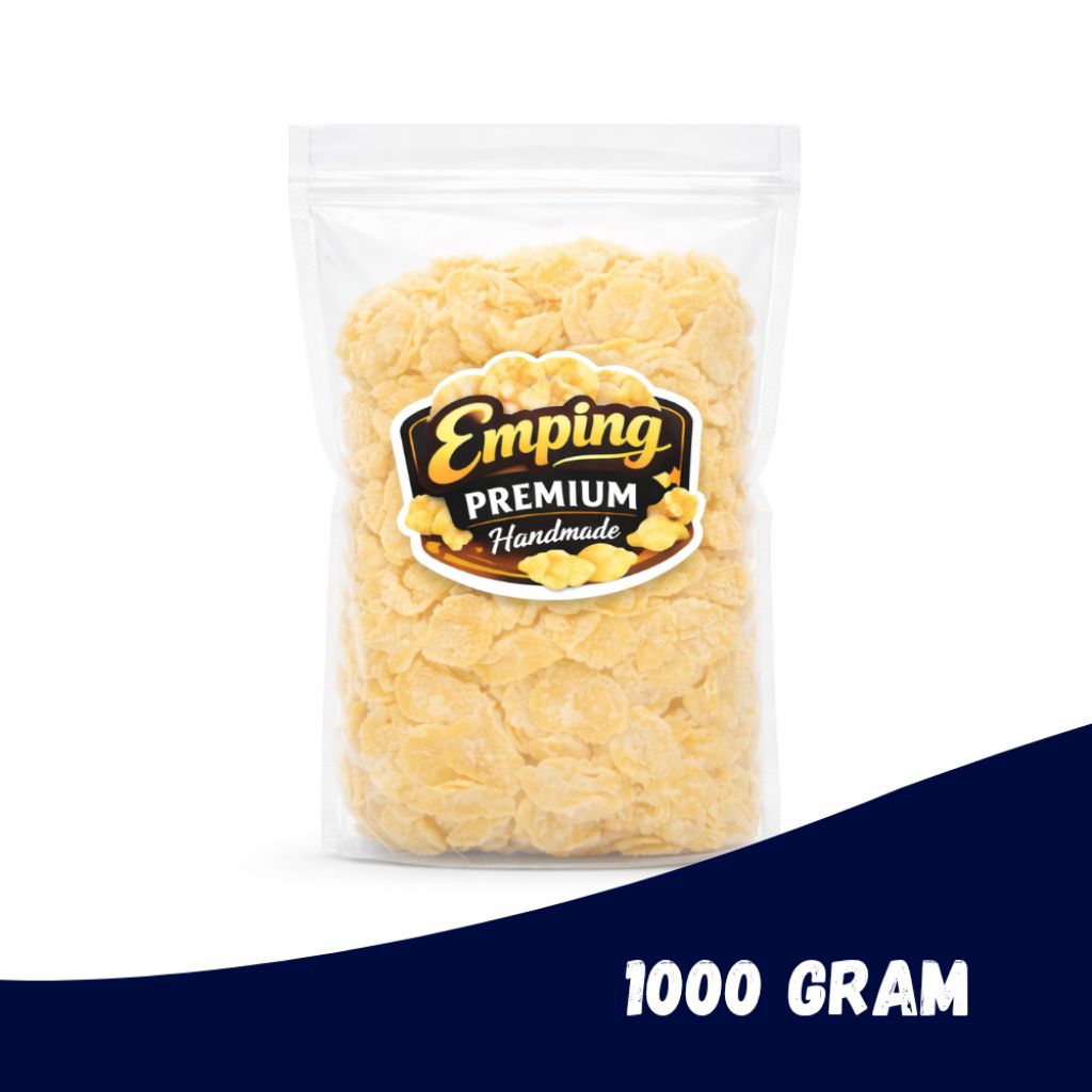 Emping Melinjo Asli Kuningan Mentah 1kg - Berkualitas, Tanpa Campuran, Siap Digoreng