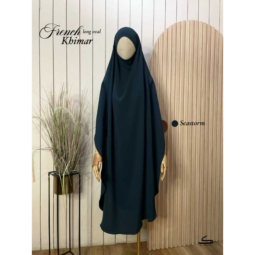 KHIMAR SET RASHWA BAHAN MAZEN KAFFAH BY ZEEAUDREY