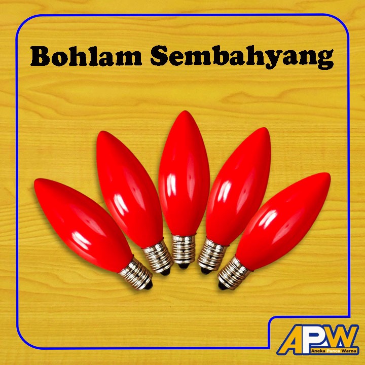 Bohlam Lampu Lilin Sembahyang E14