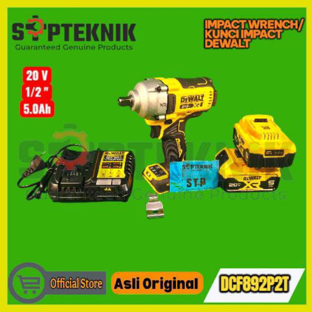 IMPACT WRENCH/IMPACT MANUAL DEWALT DCF892-P2T