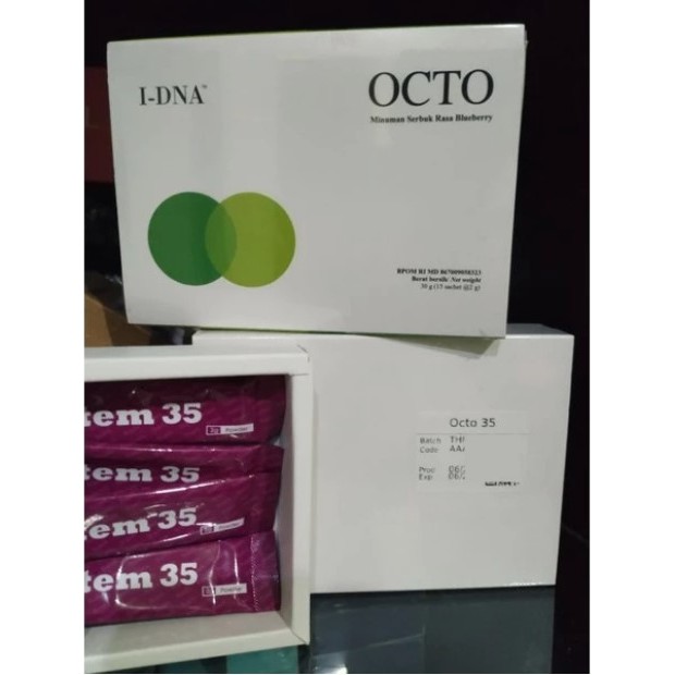 Suplemen Enzim Herbal OCTO STEM 35 Original