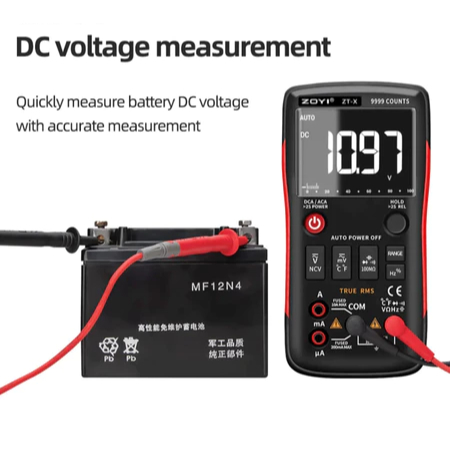 ZT-X Auto Multimeter Digital Multitester Avometer Digital Ori