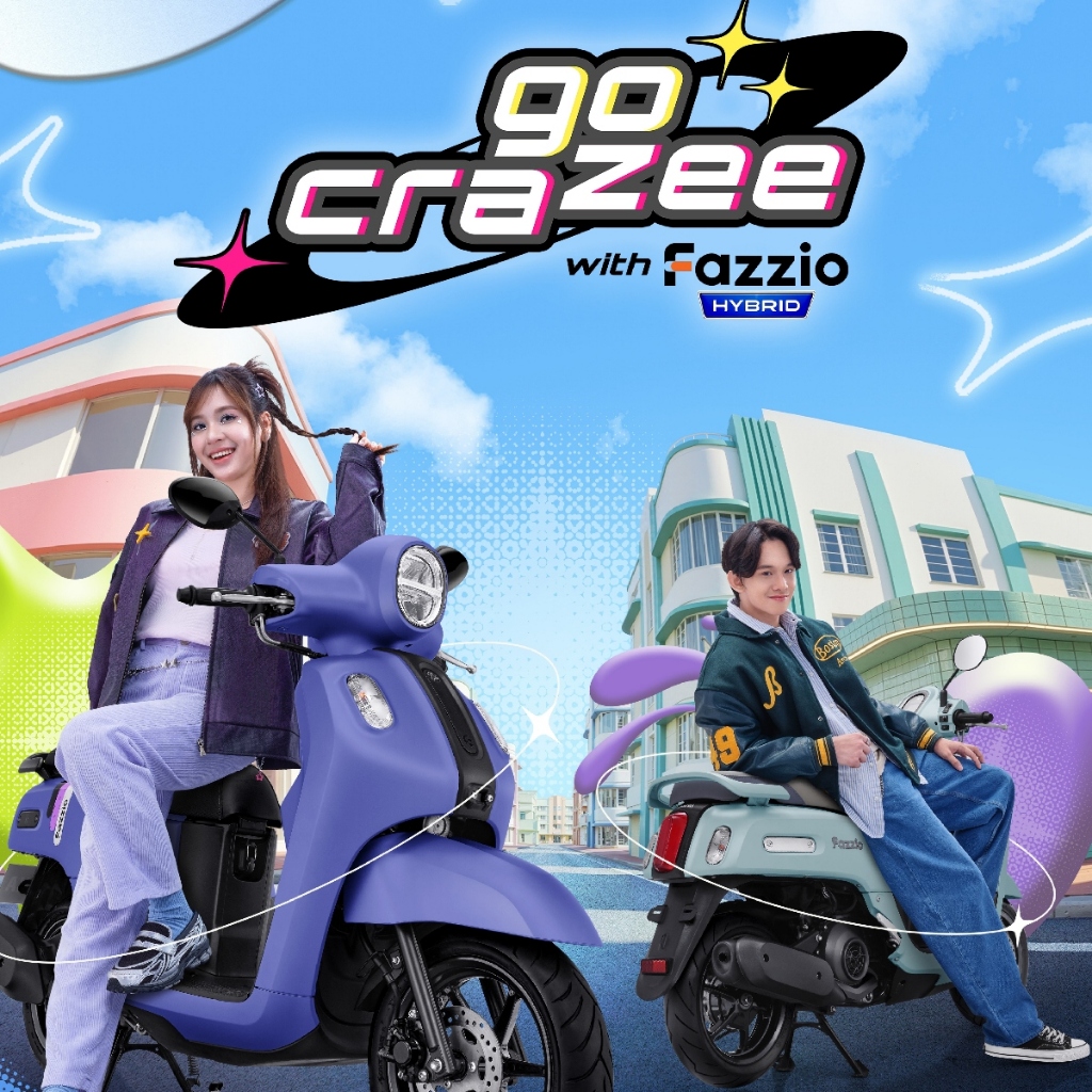 Yamaha Fazzio Hybrid Neo – Cash Kredit Sepeda Motor