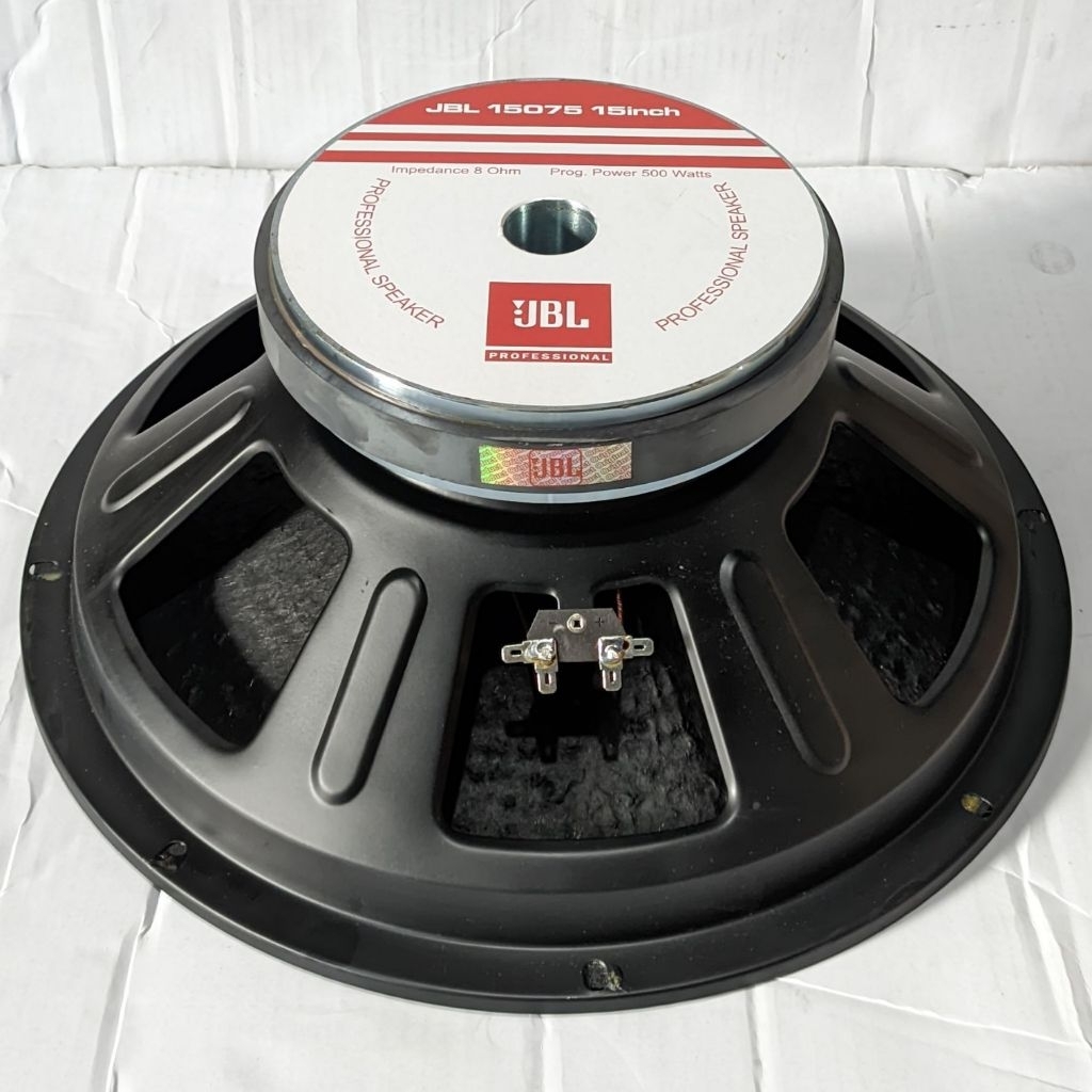SPEAKER KOMPONEN JBL 15 INCH / speaker komponen 15 inch JBL 15075 Daya 500 watt / voice coil 3 in / 