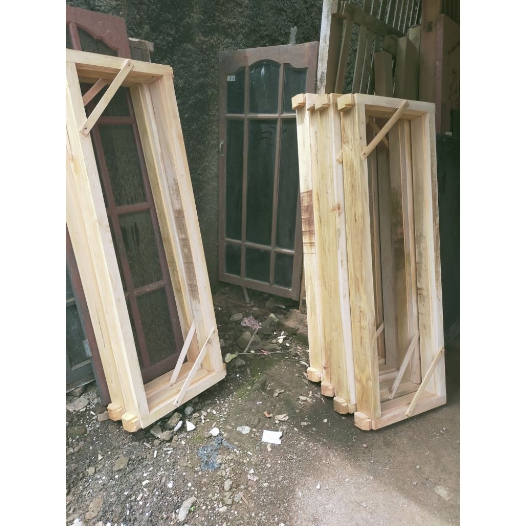 kusen cendela kusen aja kayu mahoni