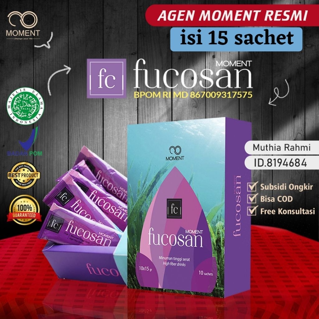 Moment Fucosan isi 15 sachet