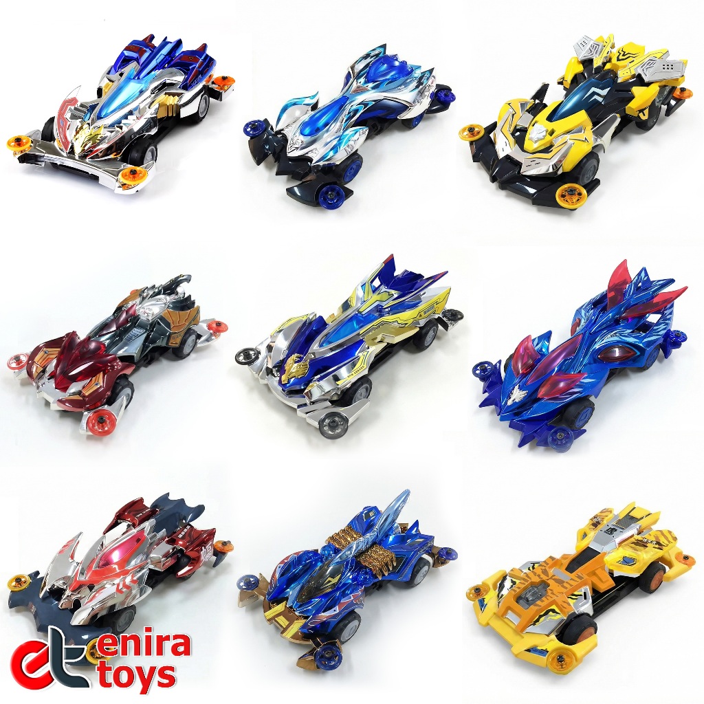 Rep. Tamiya Mini 4WD Merk Auldey Go For Speed Terminator Series 880