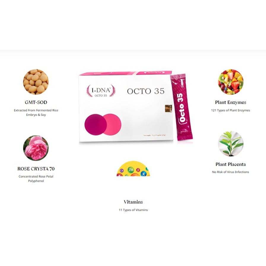 OCTO STEM 35 Suplemen Premium Enzim Tumbuhan