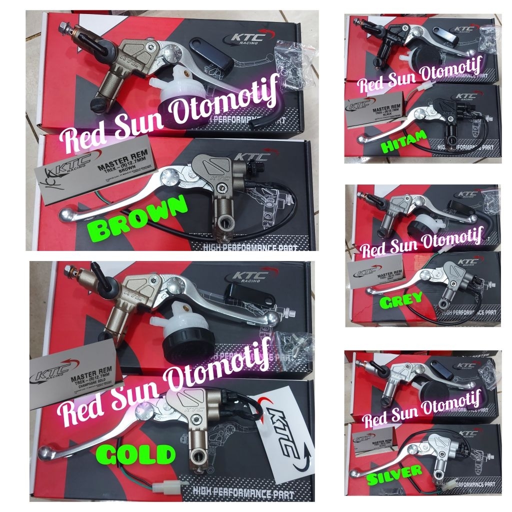 Master Rem KANAN Ktc Racing Trek Trex axial Brake Cylinder 12,7 mm Aerox vario mio beat supra ninja 