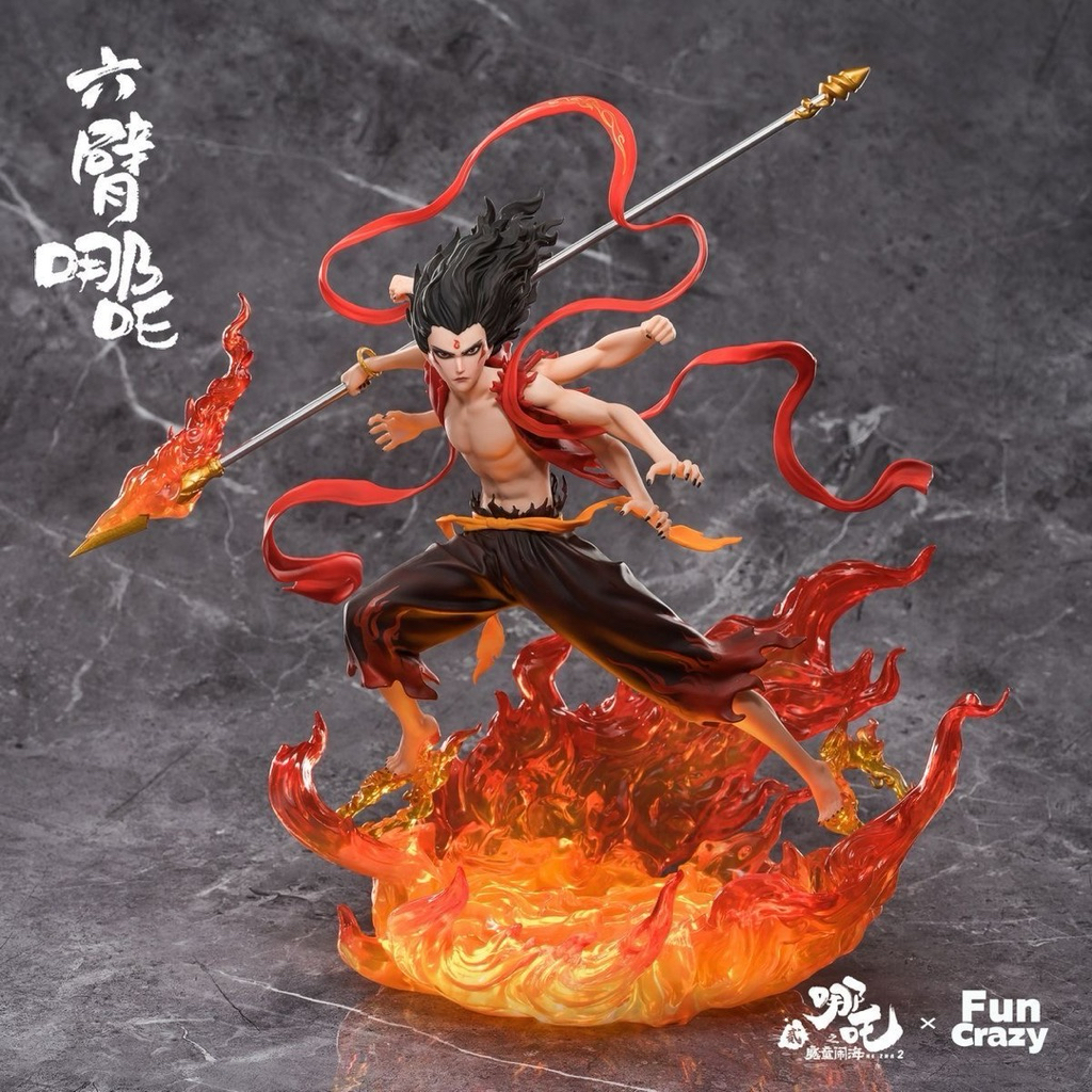 Funcrazy x Nezha 2 The Demon Child Figure Shaonian Nezha / Official Figure Nezha Shaonian Nezha