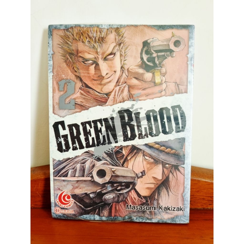 komik green blood vol 2 segel