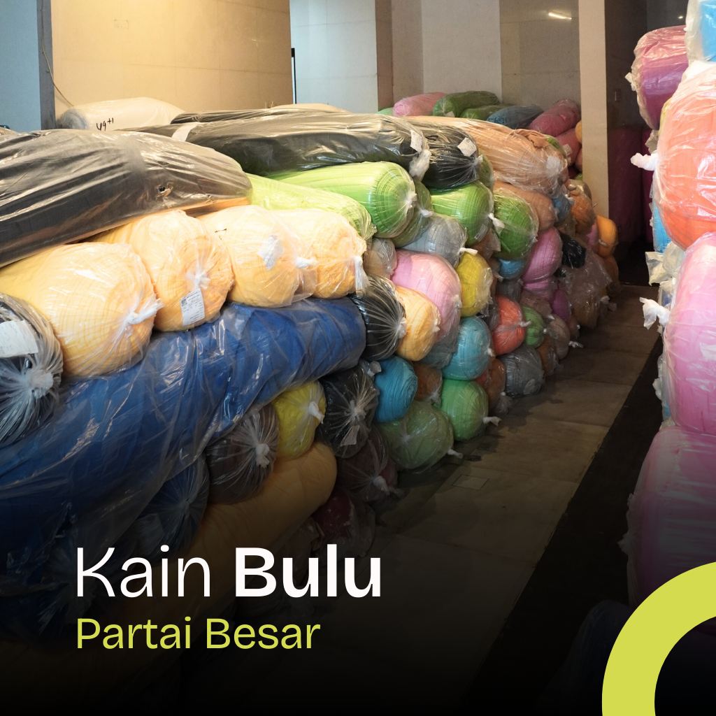 1 ROLL KAIN BULU/KAIN BONEKA - Partai Besar Nylex nilex