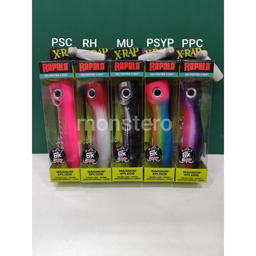 Umpan pancing  Popper Rapala X-Rap Magnum Xplode 13cm/62g.