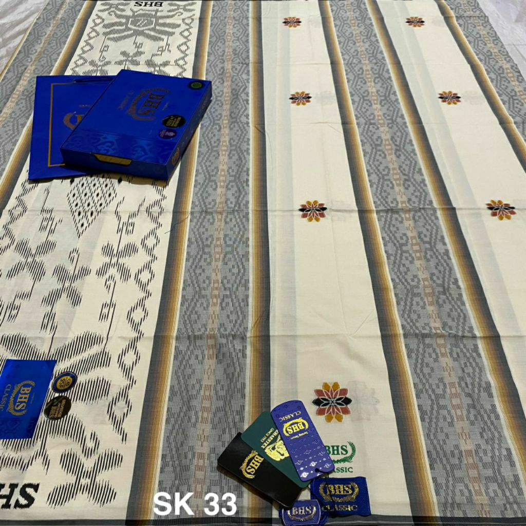 Sarung BHS Classic gold songket BHS klasik