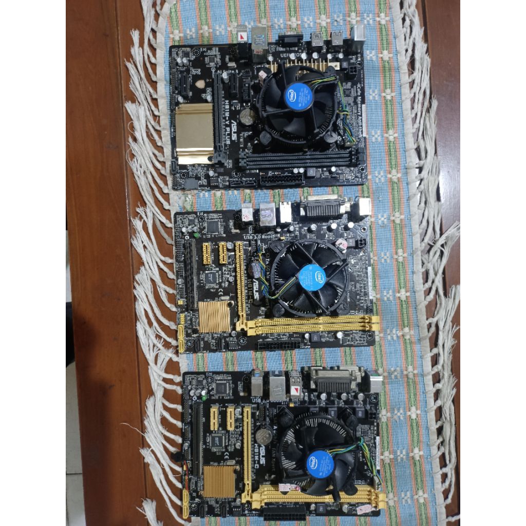 Motherboard Asus H81 support i3, i5, i7 gen 4