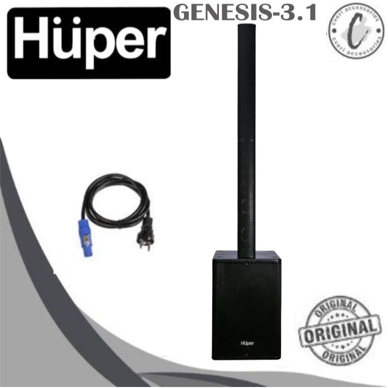 Huper Genesis 3.1 Powered Column Speaker Aktif Original